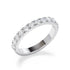 14K White Gold Lab Diamond Eternity Band