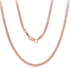 18 K Rose Gold Cable Link￼