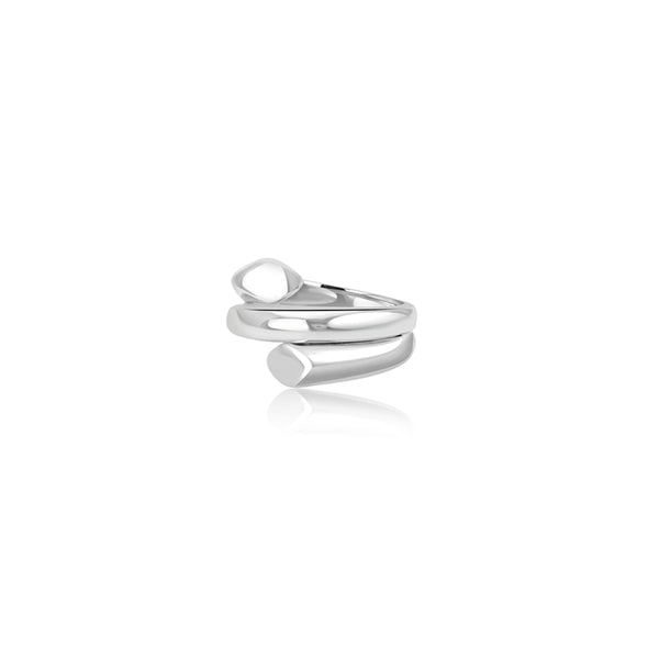 18K White Gold Lucia Triple Ring