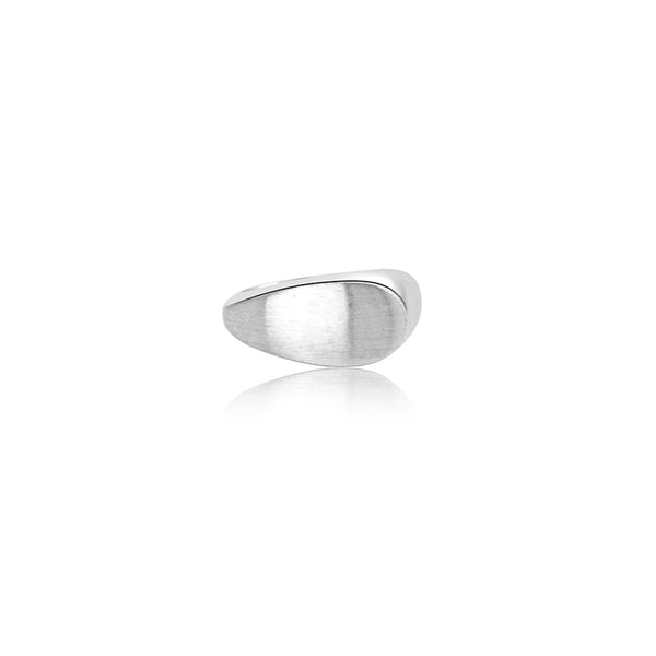 18K White Gold Amara Abstract Gold Ring