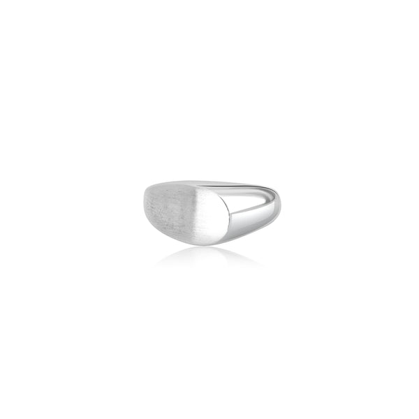 18K White Gold Amara Abstract Gold Ring