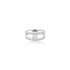 18K White Gold Elisa Princess Open Ring