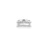 18K White Gold Siena Moder Cubic Ring