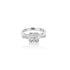 18K White Gold Abriana Princess Uni Ring