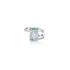 18K White Gold Micaela Aqua Abstract Ring