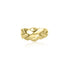 18K Yellow Gold Handmade Puzzle Ring