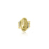 18K T-Tone Oblonge Cameo Ring