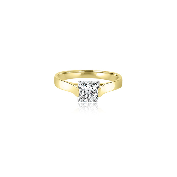 18K Yellow Gold Patricia Princess Ring