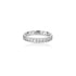 18K White Gold Cubic Channel Ring