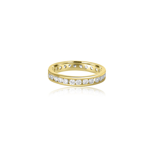 18K Yellow Gold Diamond Ring