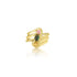 18K Yellow Gold Triple Stone Ring