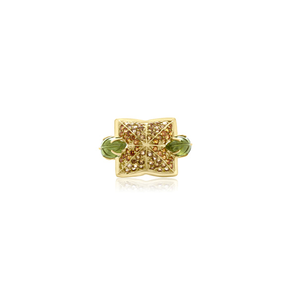 14K Yellow Gold Gemstone Ring