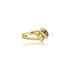 14K Yellow Gold  Princess Amy & Prince Ring