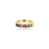 14K Yellow Gold Seven Stone Fancy Ring