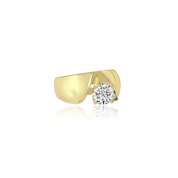 14K Yellow Gold (0.12 Ct. Tw. ) Ring