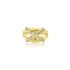 18K Yellow Gold (0.25 Ct. Tw.) Open Diamond Ring