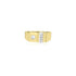 18K T-Tone (0.30 Ct. Tw.) Men's Ring