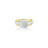 14K T-Tone (0.12 Ct. Tw.) Men's Rolexa Style Ring