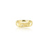 18K T-Tone Man's Signet Ring Diamond Ring