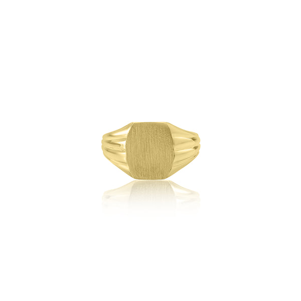 Yellow Gold Solid Ring