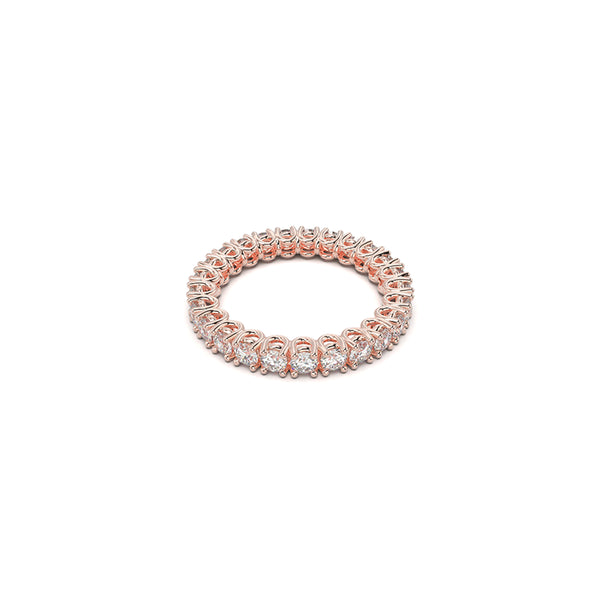 Raven Round Diamond Eternity Band