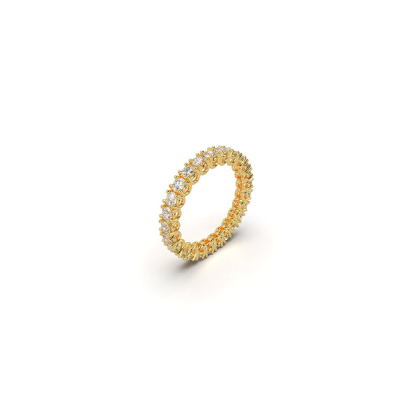 Raven Round Diamond Eternity Band