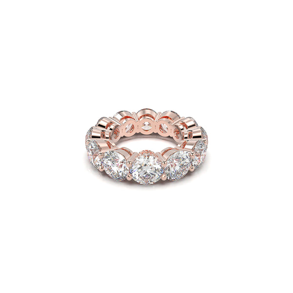 Chasity Quad Lab Eternity Wedding Band