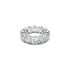 Chasity Quad Lab Eternity Wedding Band