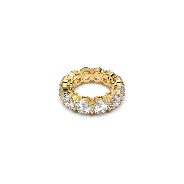 Chasity Quad Lab Eternity Wedding Band