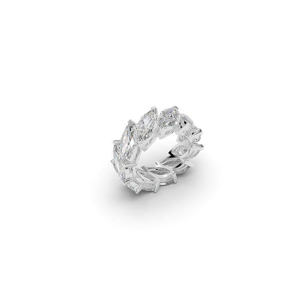 Calla Lilly Lab Eternity Wedding Band