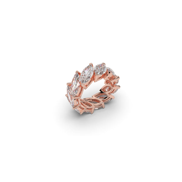 Calla Lilly Lab Eternity Wedding Band