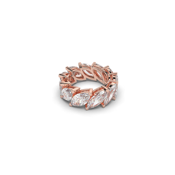 Calla Lilly Lab Eternity Wedding Band