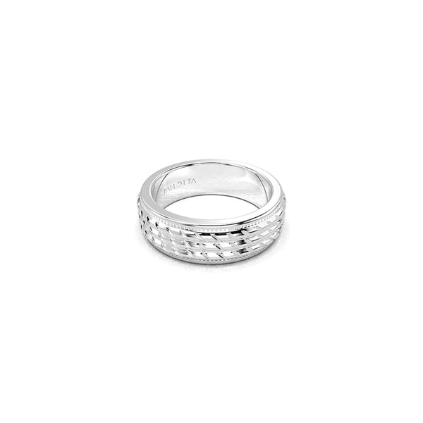 Flora Men's Wedding Band