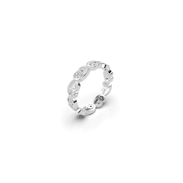 Rosalie Anniversary Wedding Band