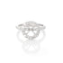 14K White Gold (1.25 Ct. Tw.) Round Halo Engagement Ring