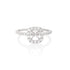 18K White Gold Cushion Halo (0.86 Ct. Tw)Engagement Ring