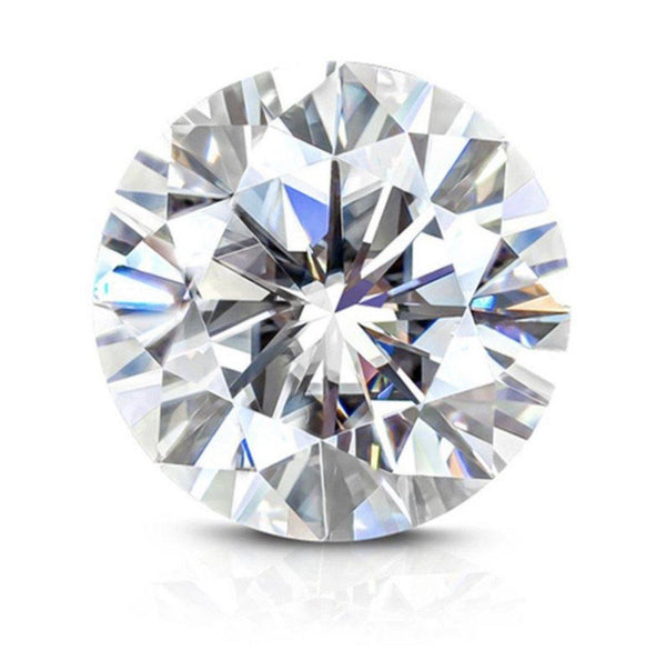 Round Moissanite Gemstone