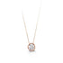 10k Rose Gold Bezel Cubic Pendant