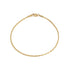 18k Yellow Gold Fancy Link Bracelet Italy