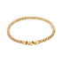 18k Yellow Gold Ladies Rolo Style Bracelet