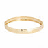 18k Yellow Gold Diamond Cut Bangle