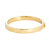 18k Yellow Gold Oval Puffed Bangle