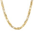 18k Two-tone Mancini Chain