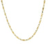 18k T-tone Fancy Mancini Italy Chain