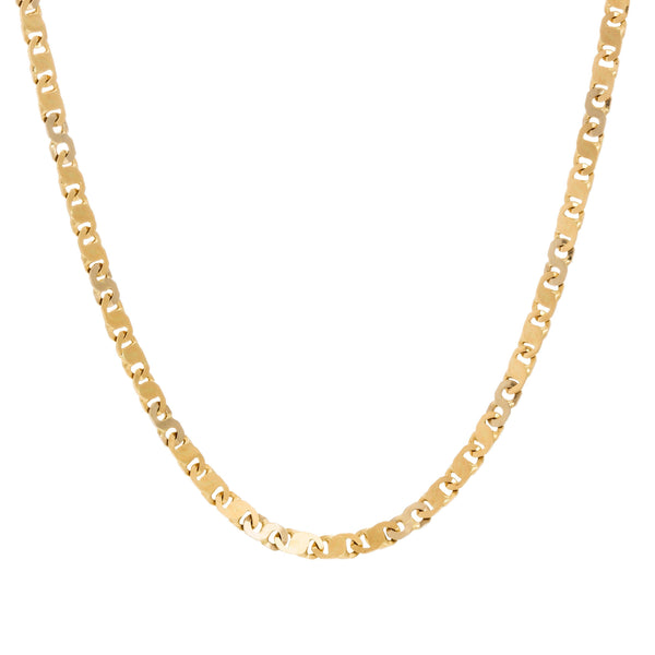 18k Yellow Gold Figaro s Italy 20 Chain