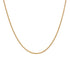 18k Yellow Gold Solid Serpentine Chain