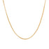 18k Yellow Gold Popcorn Chain Italy