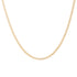 18k Yellow Gold Solid Curb Chain Italy