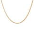 18k Yellow Gold Curb Link Chain Italy