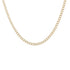 18k Yellow Gold Curb Link Chain Italy